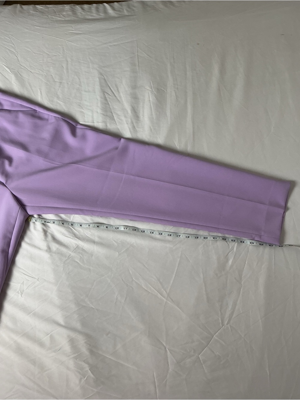 Talbots Hampshire Ankle Pant Size 12 Lilac Lavender Purple NWT - Picture 2 of 10